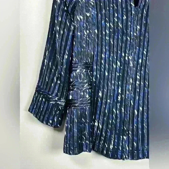 NWT Chico’s Travelers Collection Julianne Jacket India Ink Size 1 (Medium/8) - Picture 6 of 13